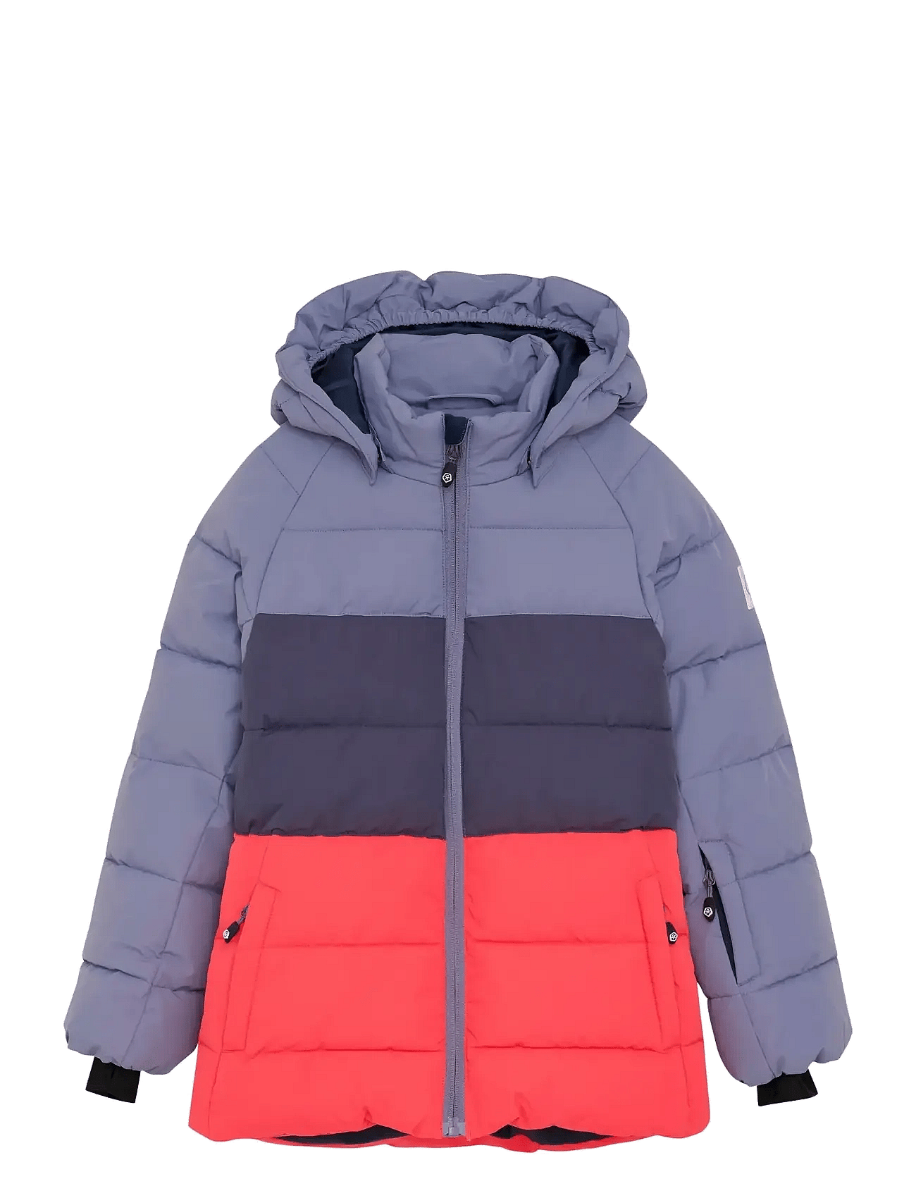 COLOR KIDS Ski Jacket -Quilt & Colorblock | Grey | 104