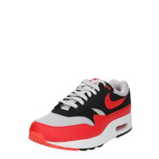 Nike Sportswear Sneaker low 'AIR MAX 1 ESS'  grå / rød / sort