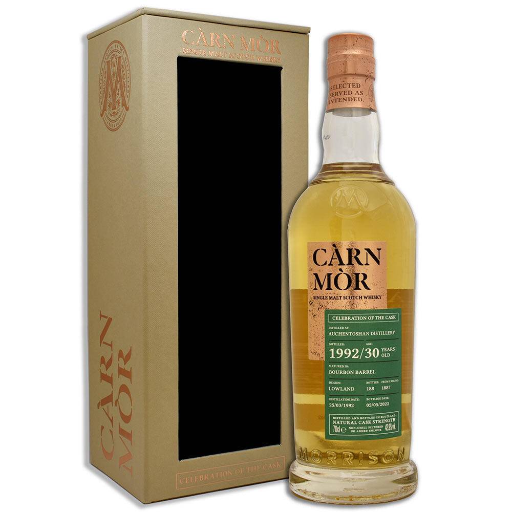 Càrn Mòr - 1992 Auchentoshan 30 years old Lowland Single Malt Whisky - Celebration Of The Cask.