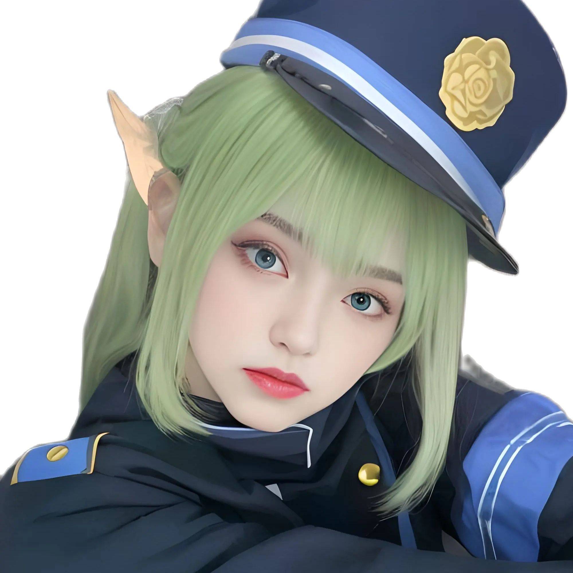 Game Blue Archive Tachibana Hikari Cosplay Wig Tachibana Nozomi Cosplay Wig Turquoise Long Hair Anime Cosplay Wig