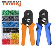 Crimptång Set AWG 28-7 med 1200 Ferrules - 1200 st