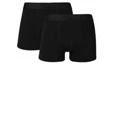 2 PAK Bambus herre underbukser sorte boxer shorts