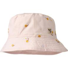 Wheat Bøllehat Alec Stl. 3-5y/52-53cm unisex - Solhatt Från Magasin - Powder Yellow Cherries (3-5y/52-53cm)