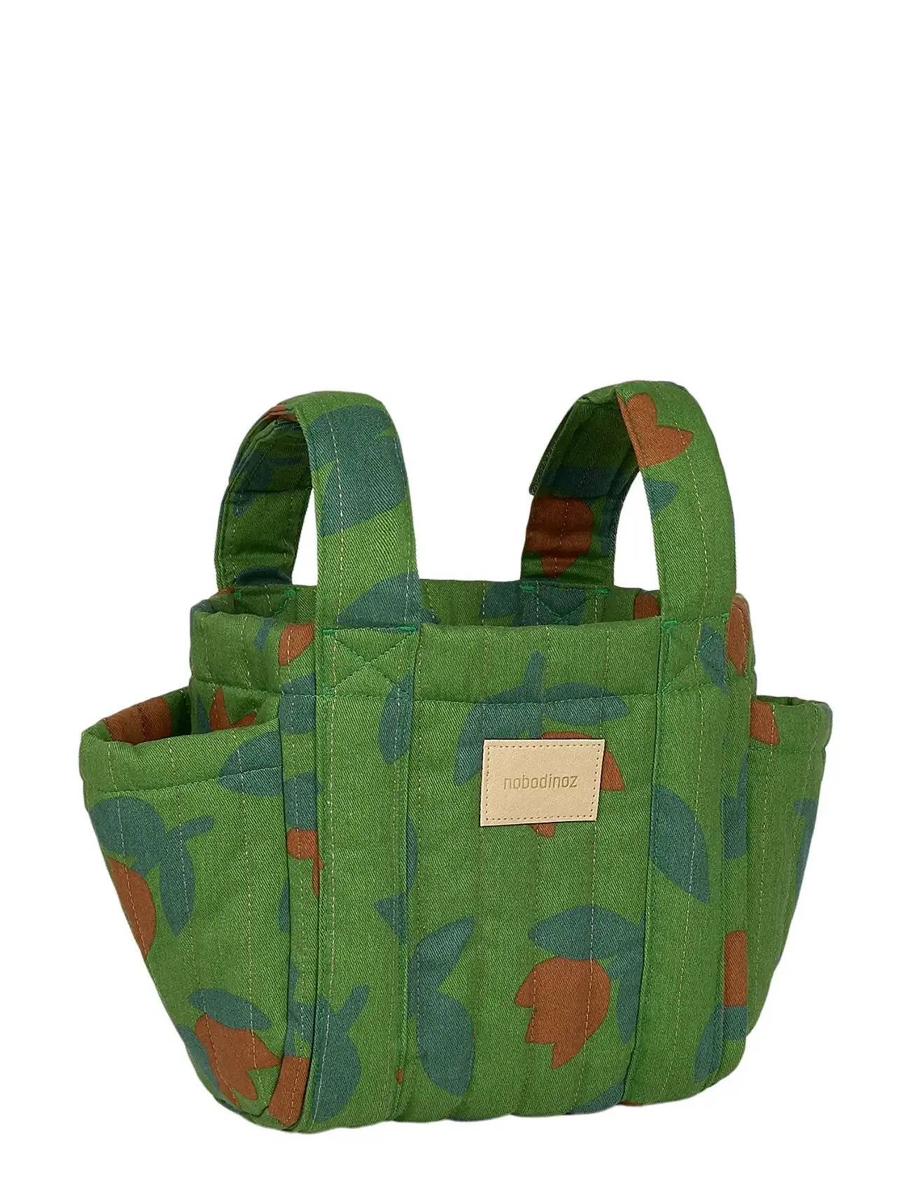 NOBODINOZ Stroller Organizer Hyde Park - Green - ONE SIZE