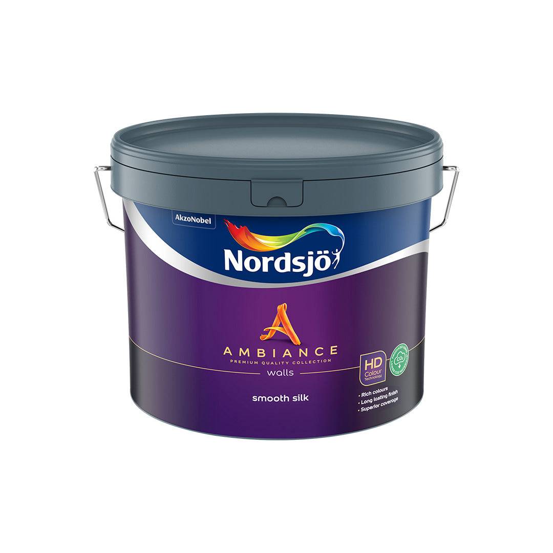 Nordsjö Ambiance Smooth Silk Vægmaling 7 - 10L - Lys Råhvid / S0500-n