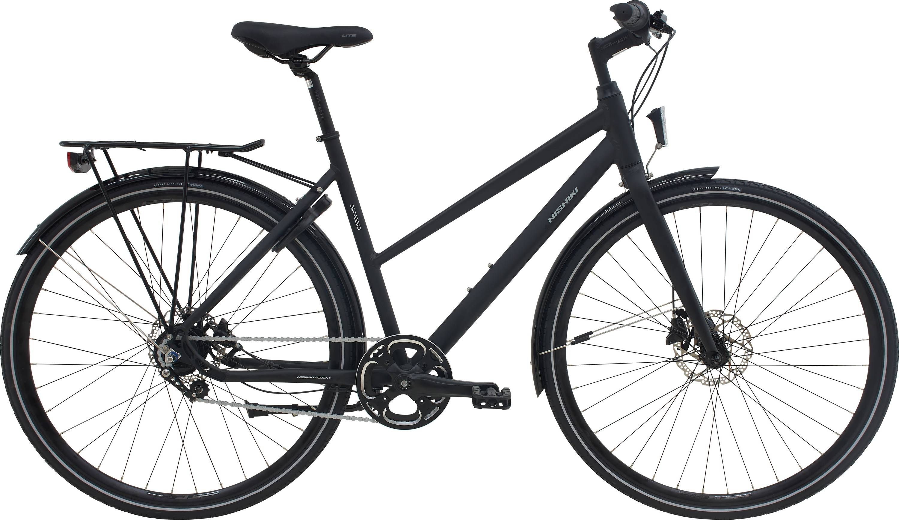 Nishiki Speed Dame 7g 2026 - Mat Sort - 56cm/22"