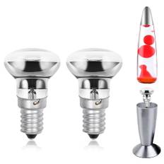 Luxvista 30W R39 E14 Lampa Lava Lampa SES liten skruv Edison värmelampa för lavalampa, varmvit 2 700K (2-pack)