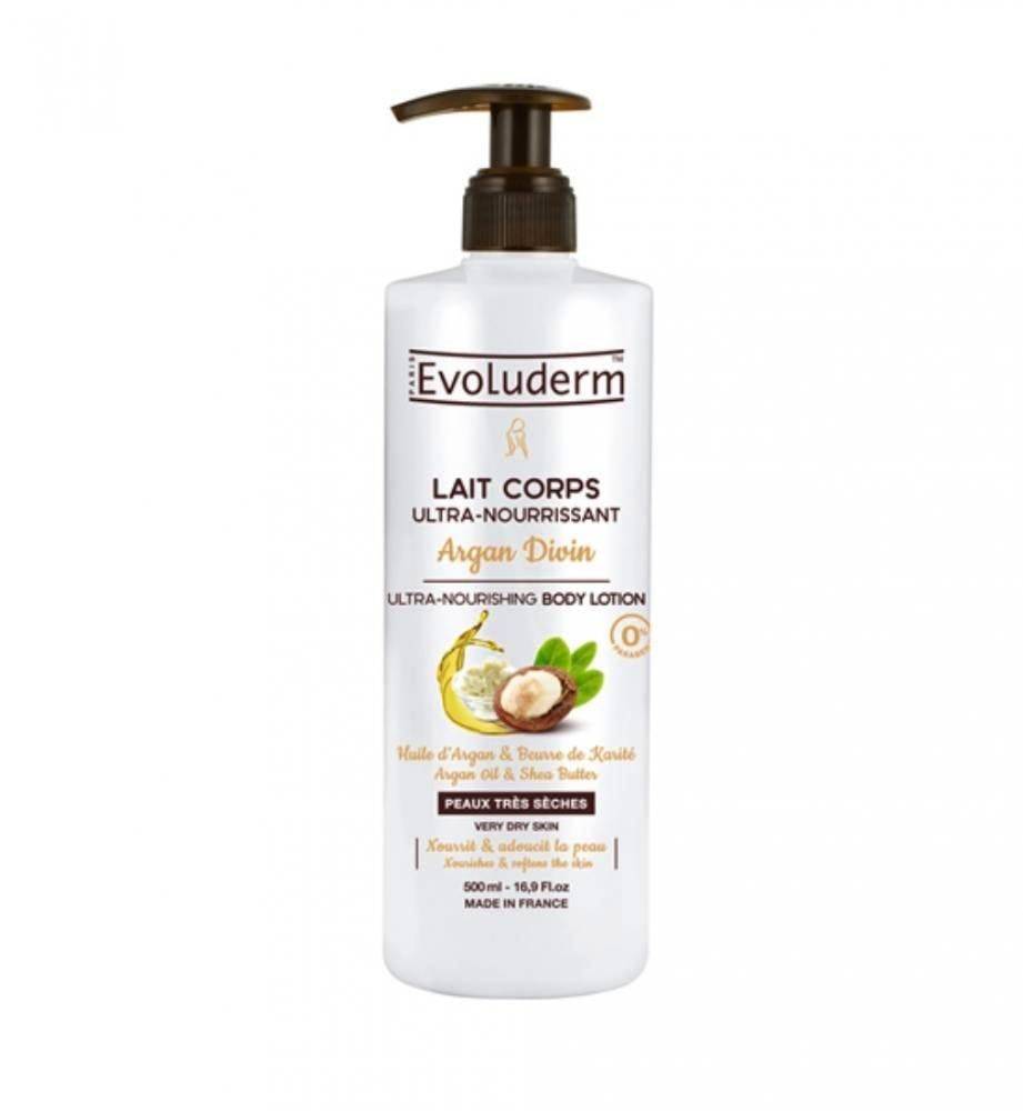Evoluderm Argan Oil & Shea Butter Moisturizing Body Lotion 500 ml