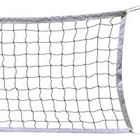 Netta nät för volleyboll, badminton och tennis, hopfällbart, 6,5 x 0,5 m, utomhusträning uteplats, park och strand