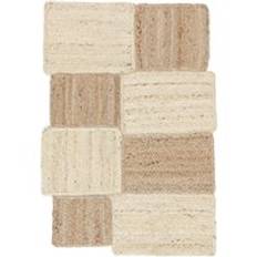 Bob Dörrmatta - Beige / Naturvit 60x90