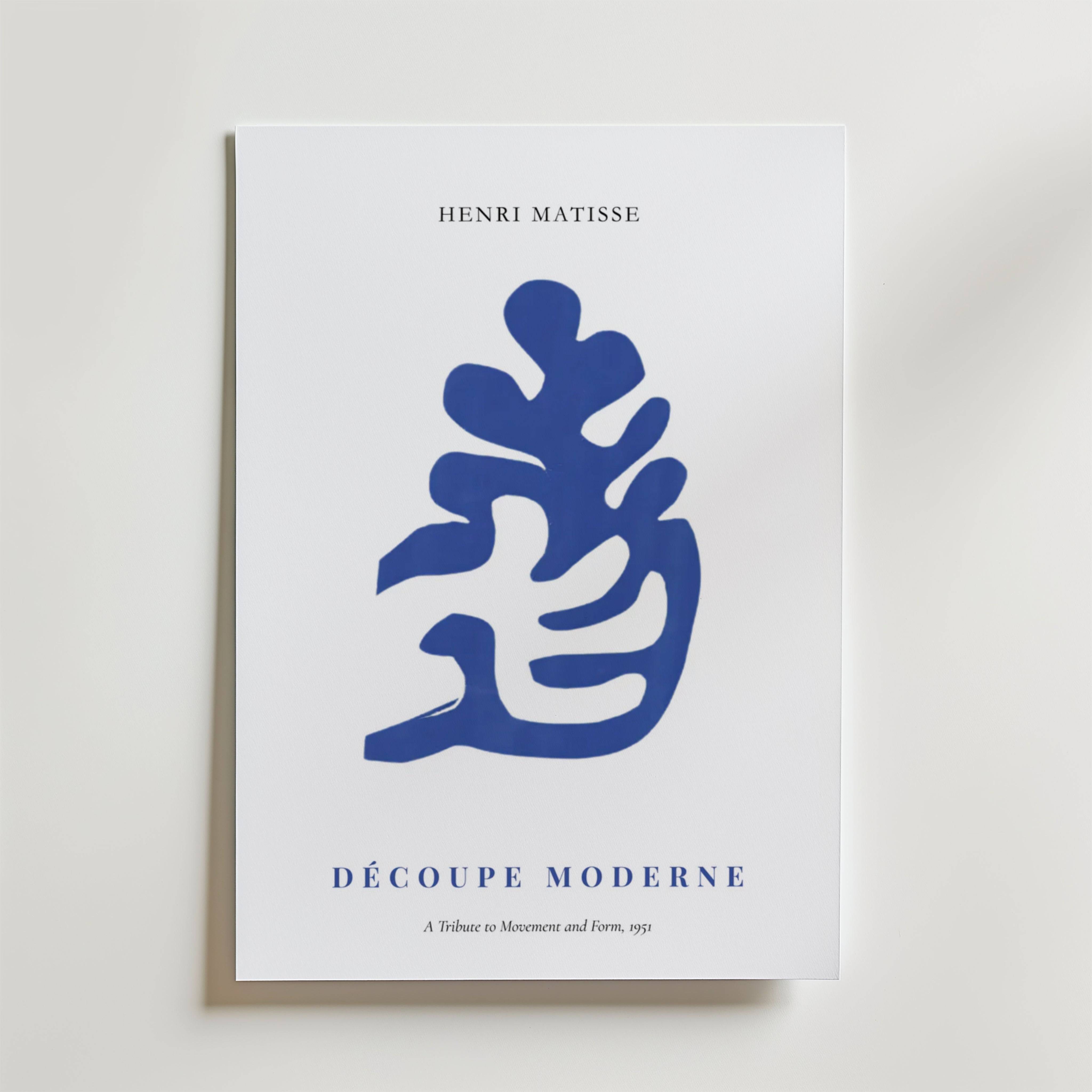 Matisse Decoupe Moderne - Fine Art Poster 100x140 cm