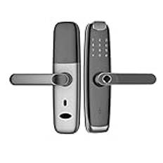 Smart lås, biometriskt fingeravtryck Dörrlås BT TTlock APP Smart digitalt IC-kort Elektronisk hemsäkerhet Nyckelfri tillgång för hemmakontors sovrum (Singnal) Learned extensively