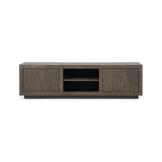 Helsinki TV bord i egetræ B160 cm - Brun