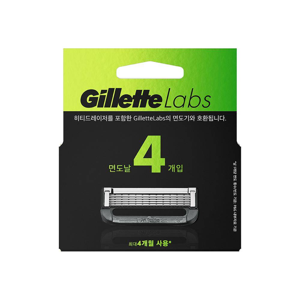 Gillette Labs Djuprengörande Bar Rakblad Deep cleansing bar razor blades 4pcs