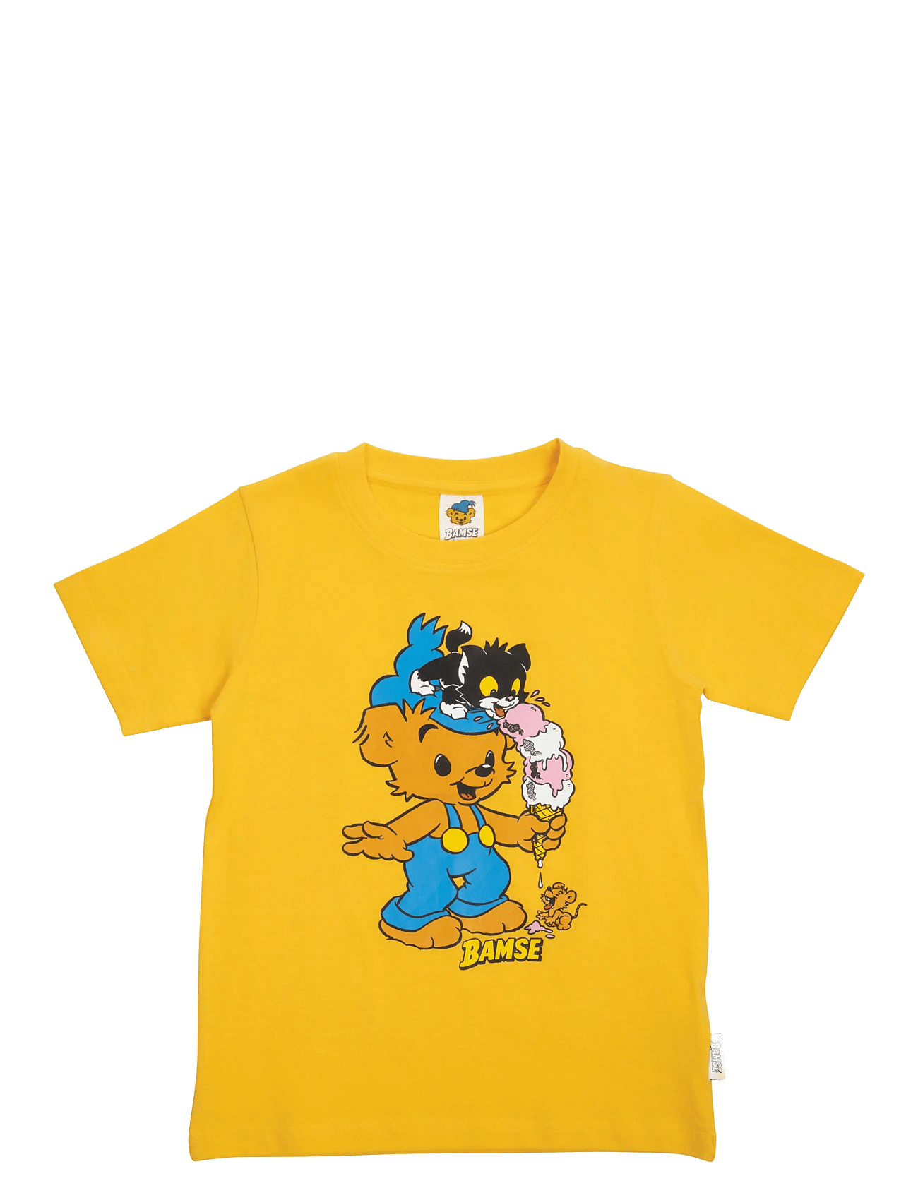 Bamse Glasstrut T-Shirt - Yellow - 128