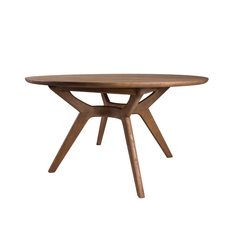Kristensen Amelia rundt spisebord (Ø120 x H74 cm, Uden udtræk, Eg massiv)