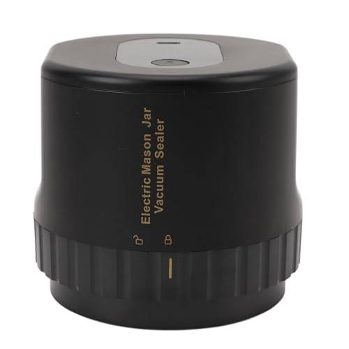 Elektrisk Mason Jar Vacuum Sealer Machine 2000mAh Uppladdningsbar - Mason Jar Sealer Kit med 10 Tätningslock och öppnare - Konserveringsutrustning för Hemmet