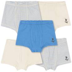 Konges Sløjd GOTS Basic 5-Pack Boxershorts Stripe Provence Mix | Blå | 5-6 years