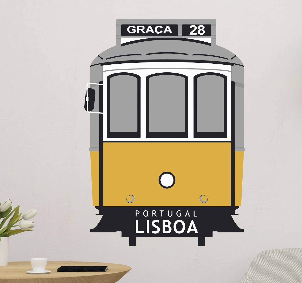 Lissabon elektrisk väggdekor