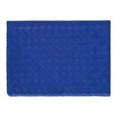 Bottega Veneta, Tasker, Herre, Blå, ONE SIZE, Intrecciato Flat Pouch
