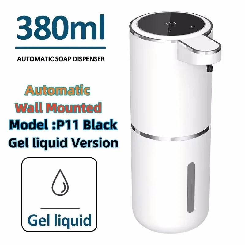 Automatic Soap Dispenser Foam USB Charging Touchless Smart Display Infrared Sensor - P11 Gel Vesion