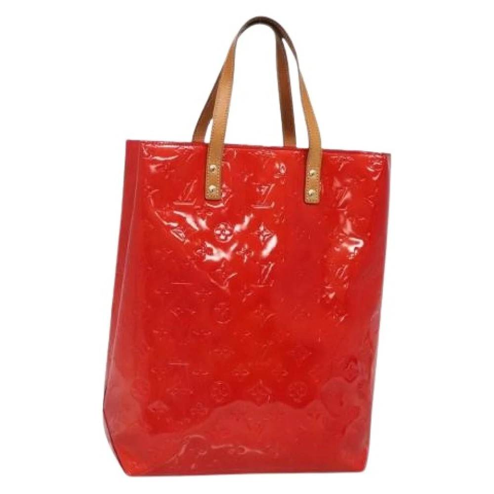Louis Vuitton Vintage Pre-owned Vintage Tote Bag - Vintage - Dame - Rød - ONE SIZE - Læder