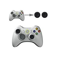 wortek Controller tillbehör Thumb Grip Control Stick Set silikon för Sony PS5, PS4, PS4 Pro, PS3, PS2, Xbox One, Xbox One Series X, Xbox 360, Nintendo Switch, Nintendo Wii U svart