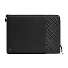 tomtoc Voyage-A10 fodral för 13-tums MacBook Air 2024-2018 M3/A3113 M2/A2681 M1/A2337, 13-tums MacBook Pro M2/A2686 M1/A2338 2022-2016, Premium Minimal Slim Laptop Sleeve Fodral för bärbar dator