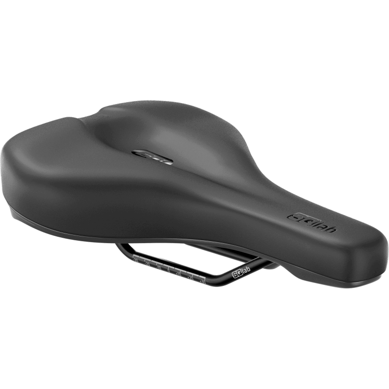 SQlab 601 2.0 ERGOLUX - Sadel Black 15 cm