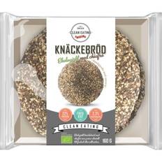 Clean Eating Ekologiskt Chia Knäckebröd 160g