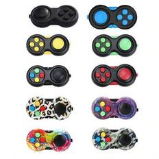 1 st Hand Spinner Fidget Cube Pusselleksak, Multifunktions Fidget Pad Stress Relief Toy [Färgvariationer kan förekomma]Fidget Toys, Fidget, Fidgets, F - Multifärgad (Multi-size)