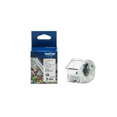 Brother CZ-1004 tape hvid 25mm x 5m