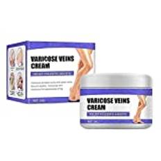 Varicose Vein Soothing Leg Cream, Eliminerar Synligheten Av Åderbråck, Lindrar Smärta I Benen, Förbättrar Blodcirkulationen. (1)