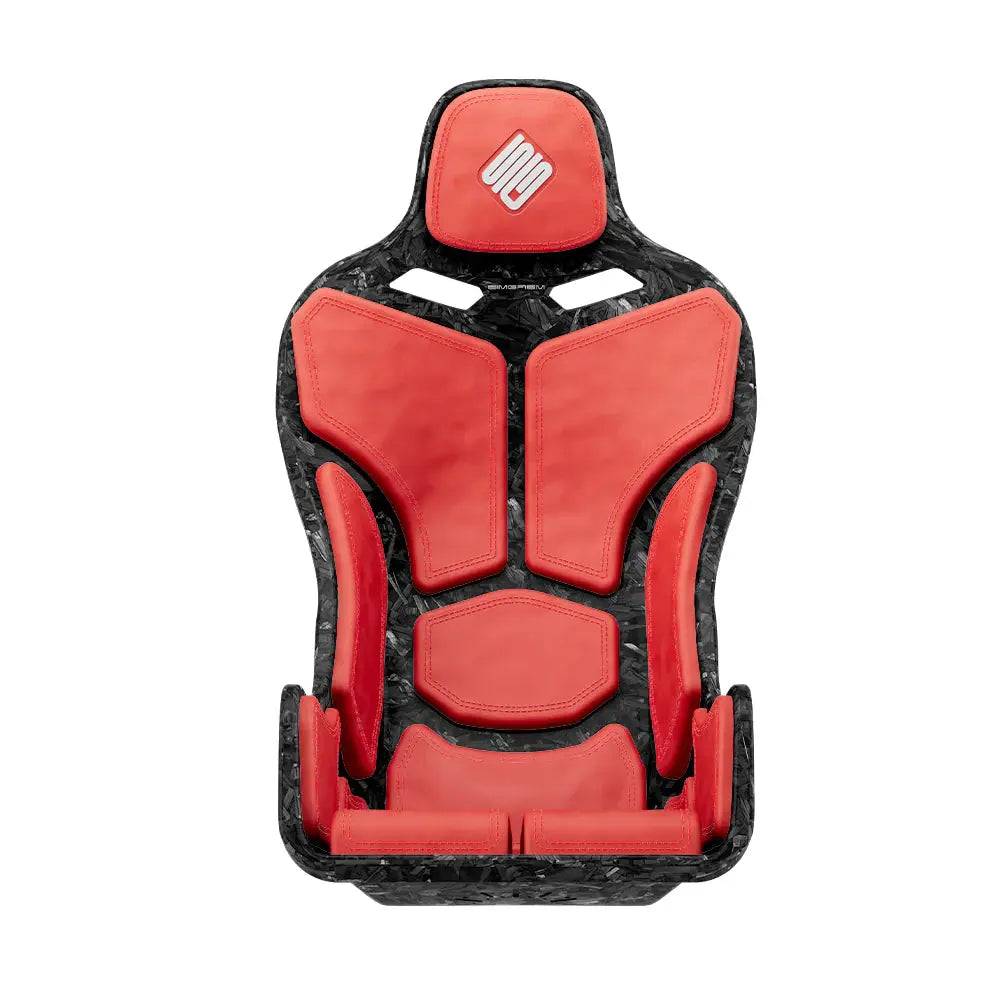 SIMGASM | Atlas Formula - Carbon | Sim Racing Seat - Red