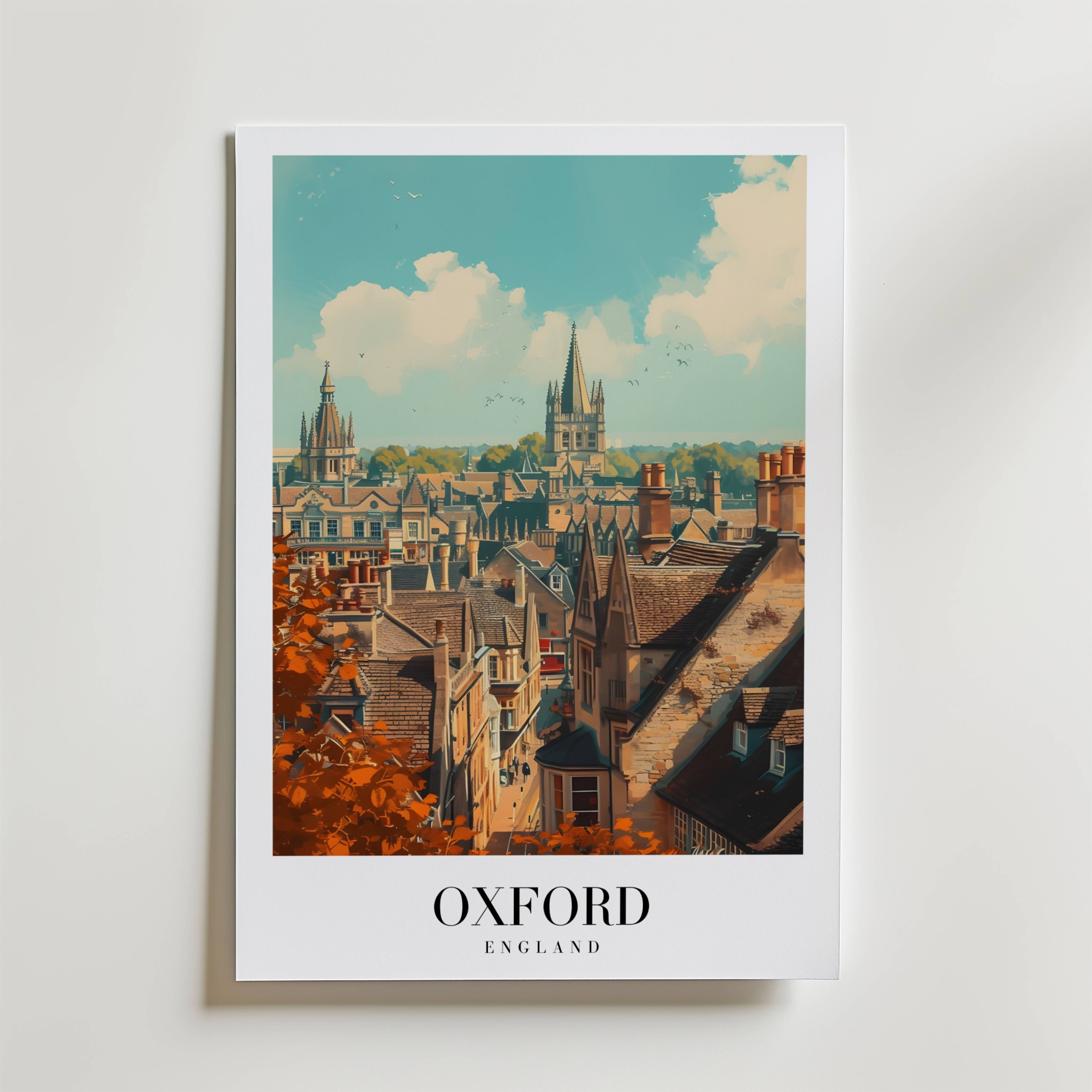 Whispers Of Oxford Poster - Fine Art Poster 21x30 cm
