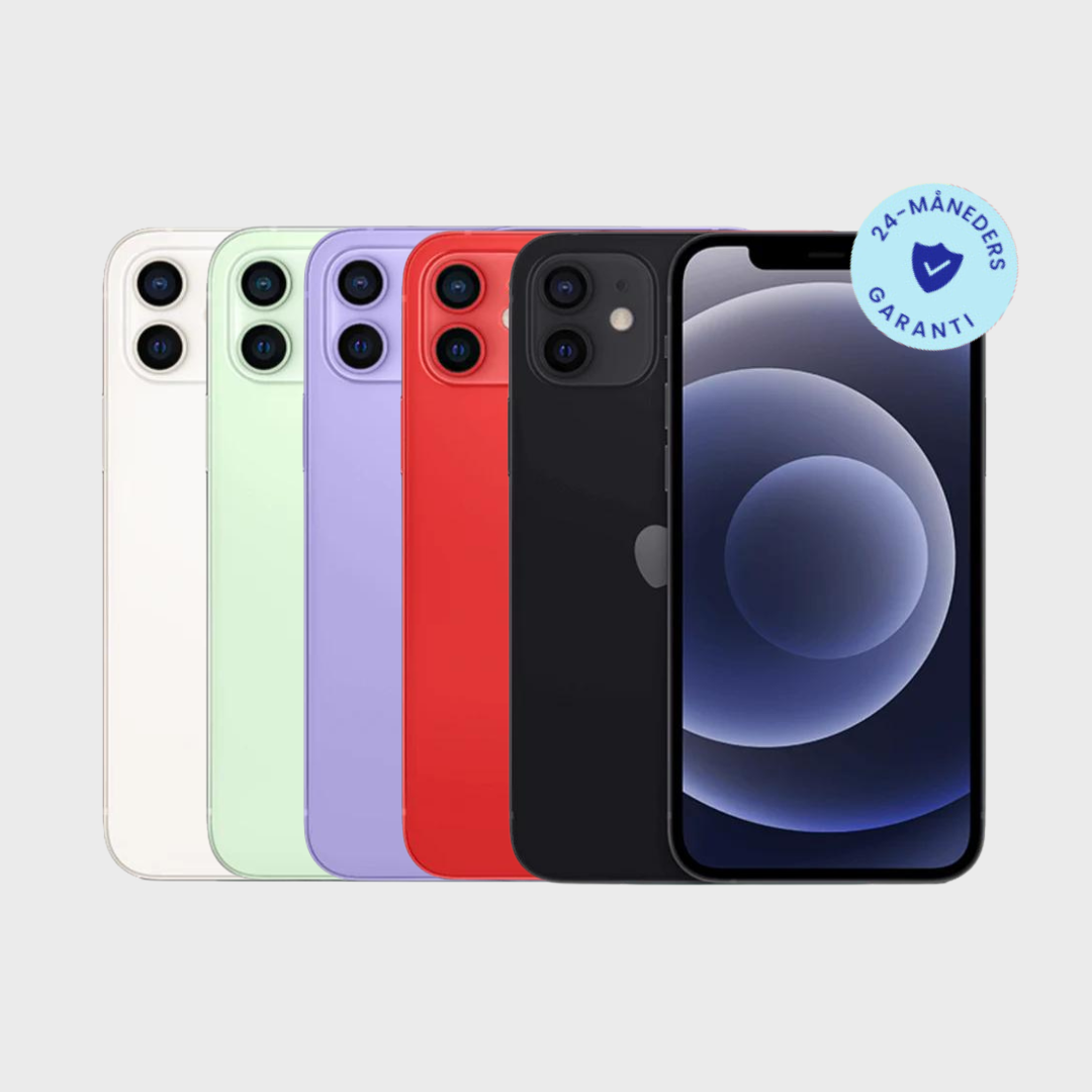 iPhone 12 - Grøn / Meget God / 128 GB