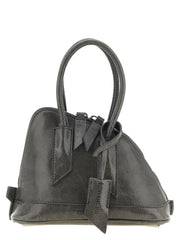 The Attico Calfskin Leather Bag — Gray