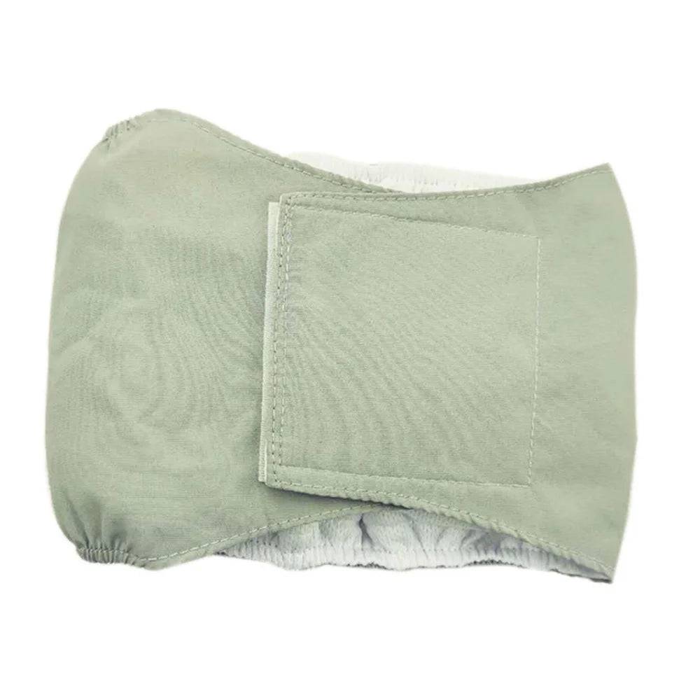 Reusable Waterproof Male Dog Belly Band Nappy Wraps - Grey / XS-suit 1-2.5kg / SPC (XS-suit 1-2.5kg)