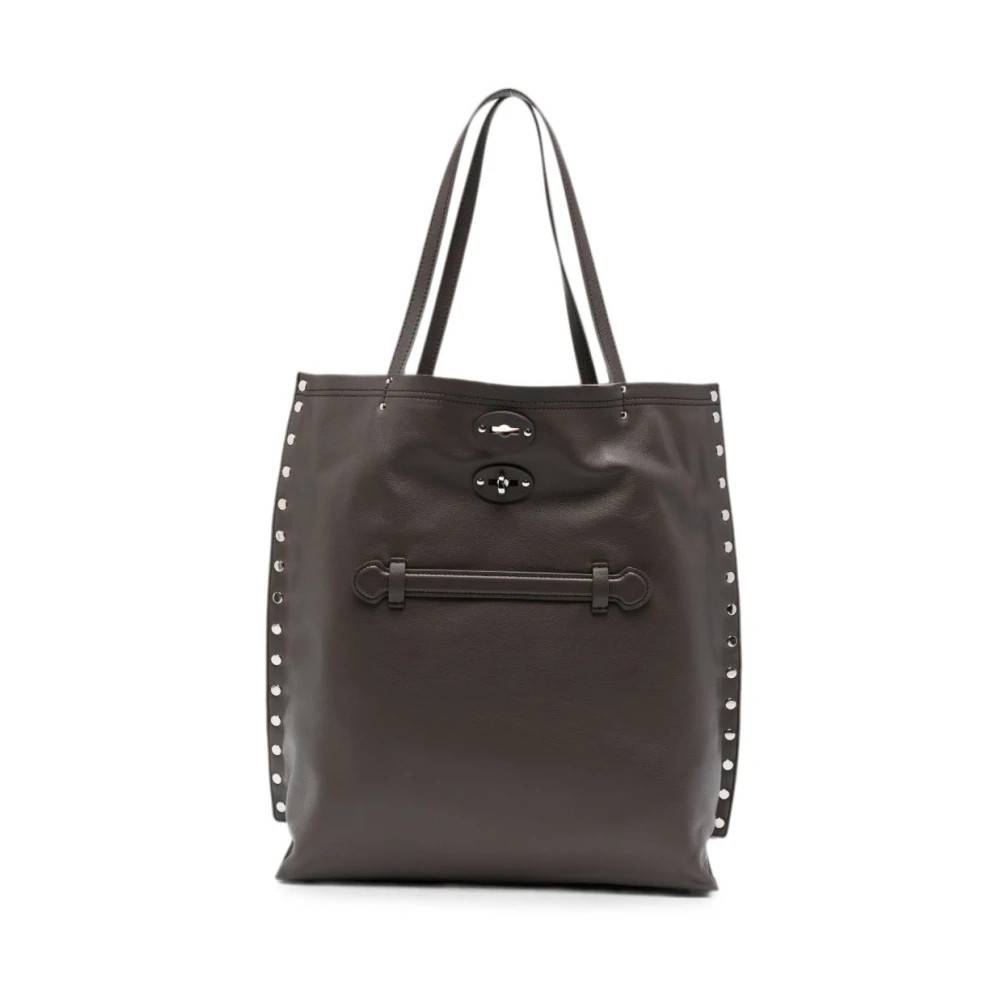 Zanellato A'spasso Medium Tote - Tasker - Dame - Brun - ONE SIZE - Uld