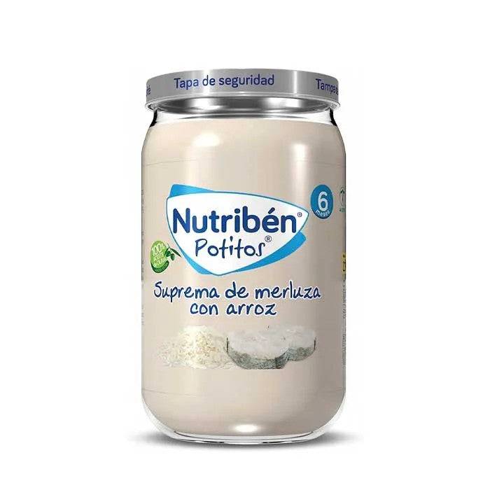 Nutribén Potito Suprema Hake and Rice 235 g — Omogeneizzato