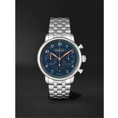 Montblanc - Star Legacy Chronograph Limited Edition Automatic 42mm Stainless Steel Watch, Ref. No. 129627 - Men - Blue