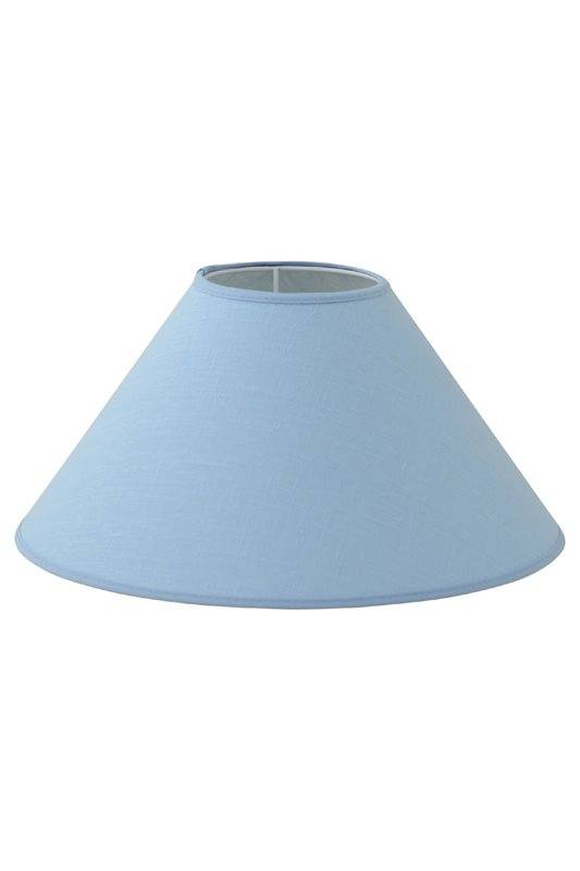 Hallbergs Belysning Carolin lampskärm 40 cm, Ljusblå