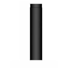 Rökrör Kaminex Rak Svart Ø100mm Längd 500 mm