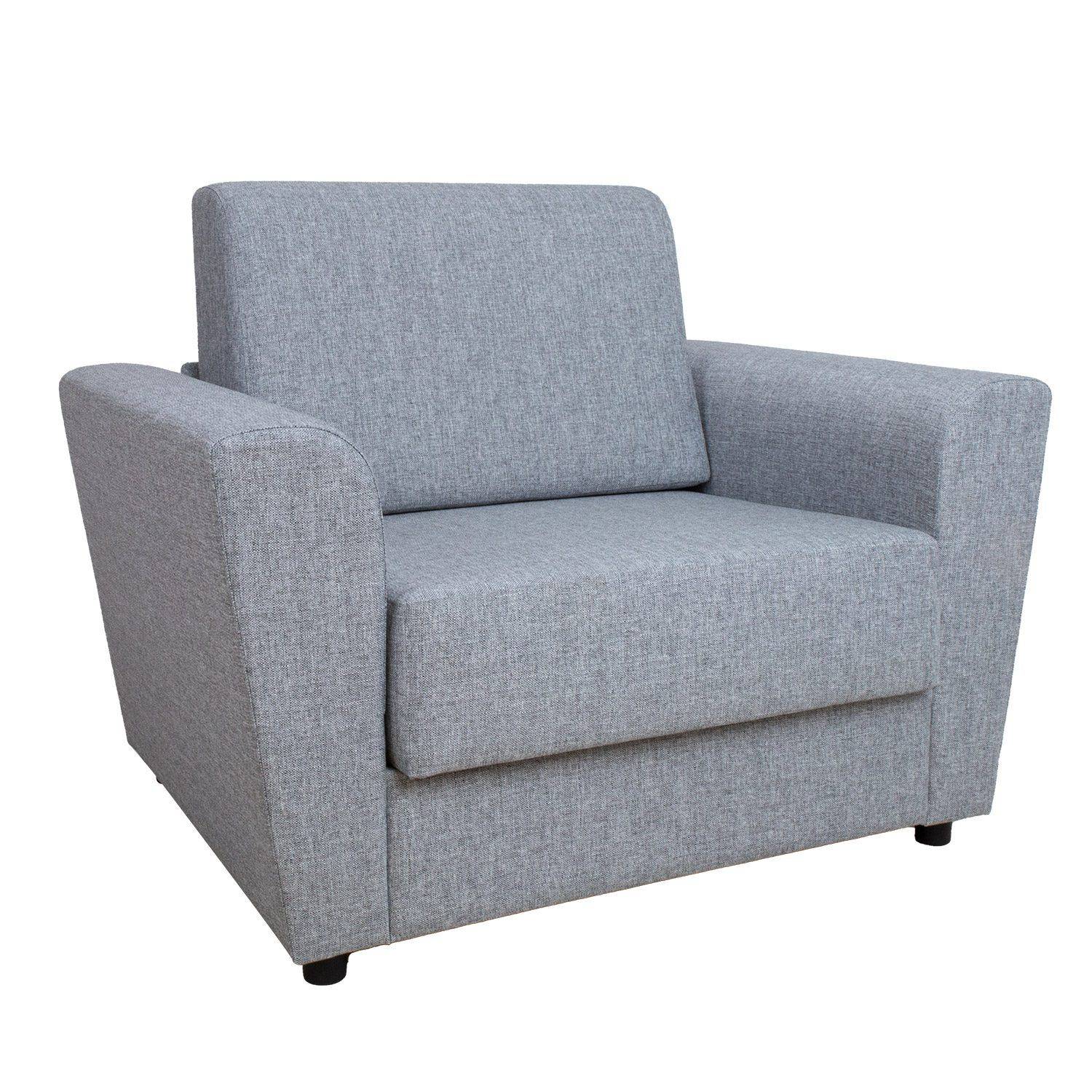 Fåtöljbädd Vesper 150x40xh74 cm, melamin med ekbark - Bäddfåtölj
