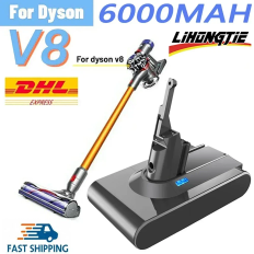 Original  21.6V 6000mah/8000mAh Replacement Battery for Dyson V8 Absolute Handheld Vacuum Cleaner