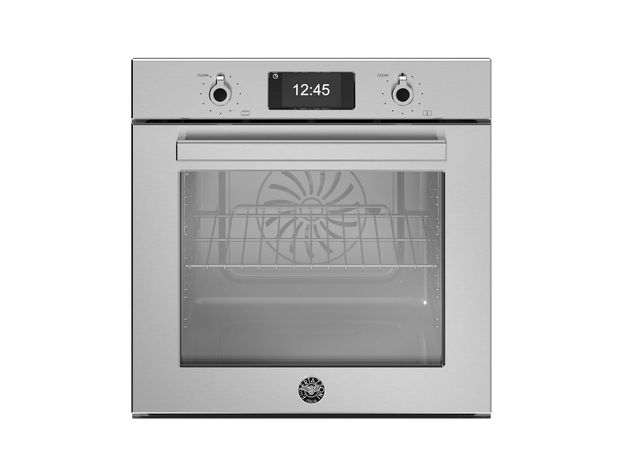 60 cm indbygningsovn, elektrisk pyrolyse, TFT-display, fuld damp.