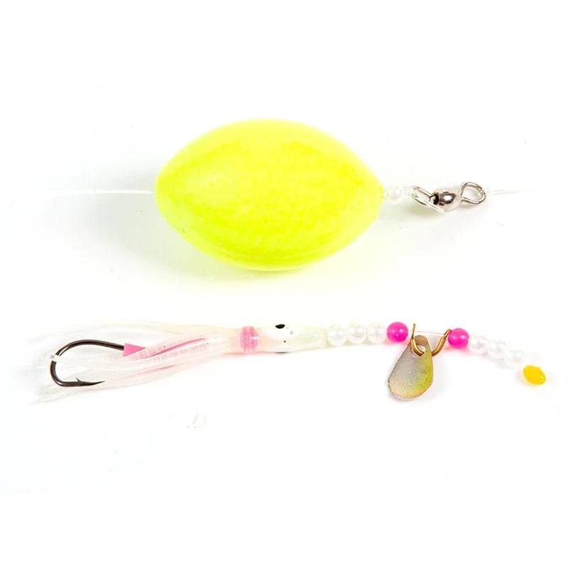 Fladen Flowing 2-hook flatfish rig with boom 100g - Luminus