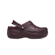 Classic Platform Women's Lined Clog Dunkelrot 207938 - Dark cherry - 36|37,38|39,39|40,41|42