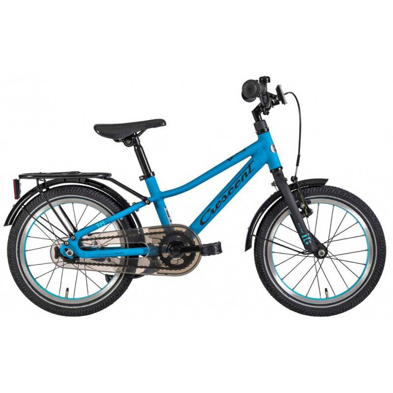 Crescent Gorm, 0-vxl, 16", Blå, Barncykel