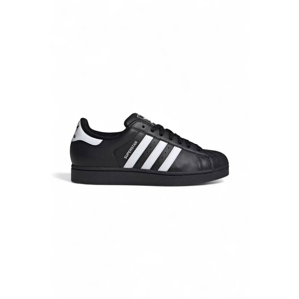 Adidas Superstar Sneaker - Træning - Herre - Sort - 42 EU - Læder